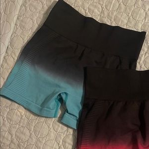 Allure shorts - teal pair only